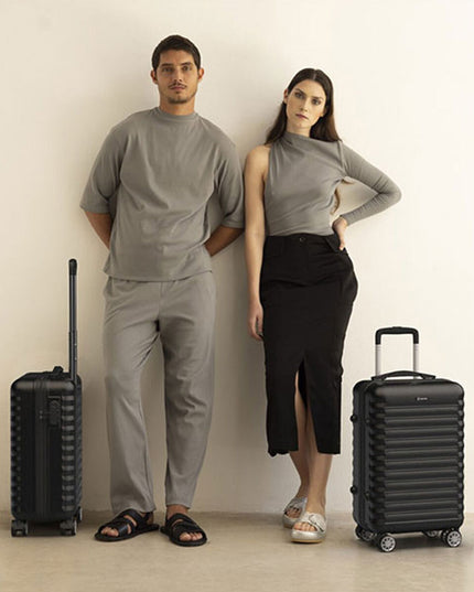 Cabin suitcase Numada Black 30 L 55 x 36 x 19 cm-3