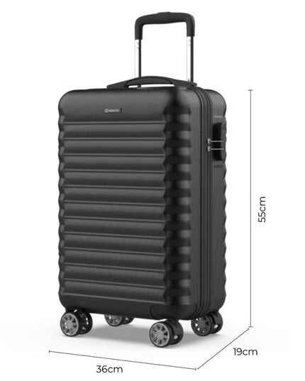 Cabin suitcase Numada Black 30 L 55 x 36 x 19 cm-2