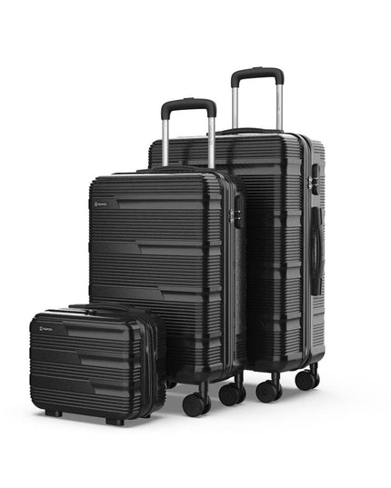 Set of suitcases Numada Black (3 Pieces)-0