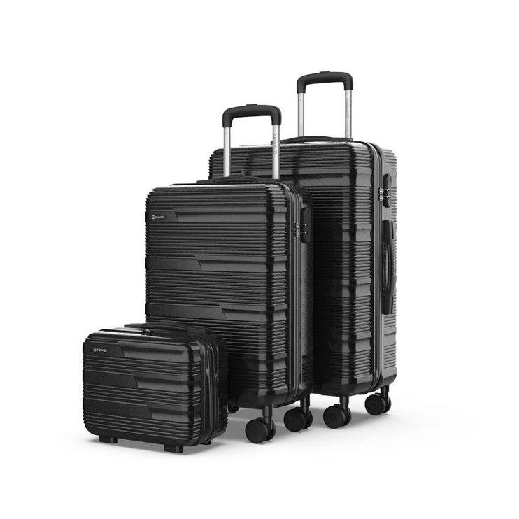 Set of suitcases Numada Black (3 Pieces)-0