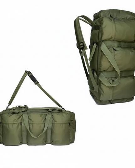 100L Waterdichte Tactische Rugzak Groen - Extra Grote Camping Duffel voor Expedities