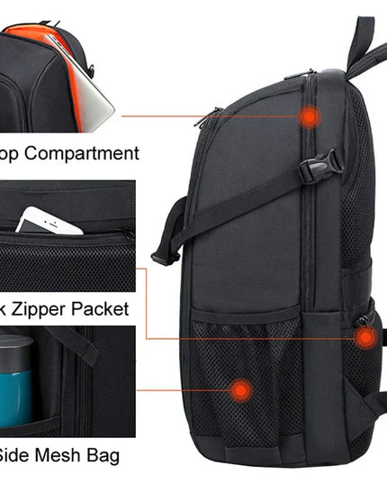 Waterproof Backpack Photography Orange-3