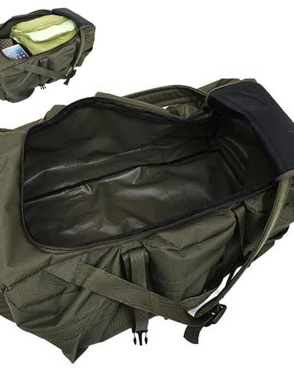 100L Waterdichte Tactische Rugzak Groen - Extra Grote Camping Duffel voor Expedities