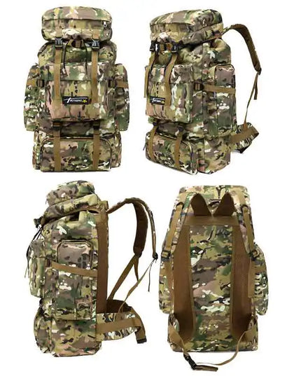 Rugtas outdoor oxford molle camouflage