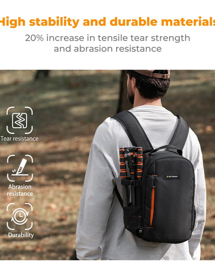 10L Lightweight Camera Backpack Black-1