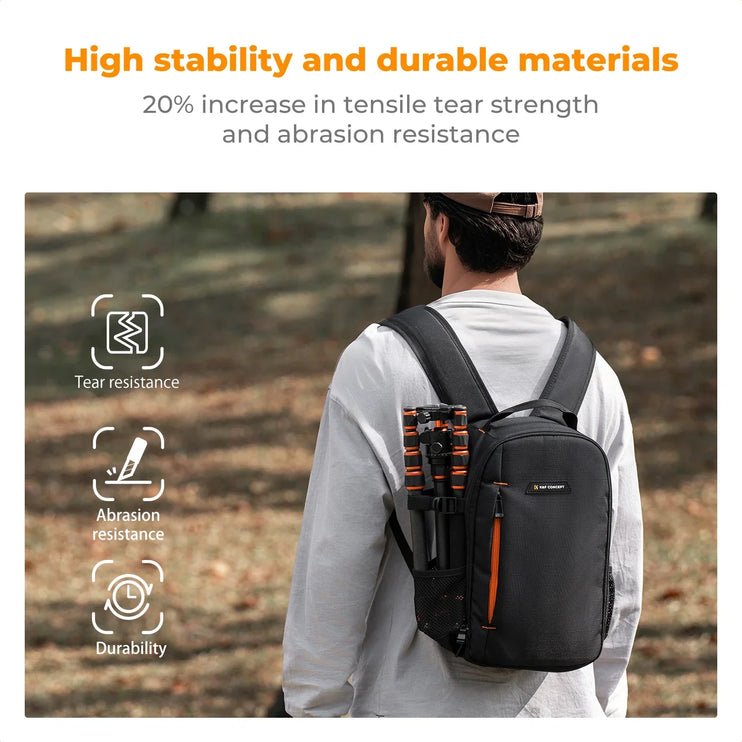 10L Lightweight Camera Backpack Black-1