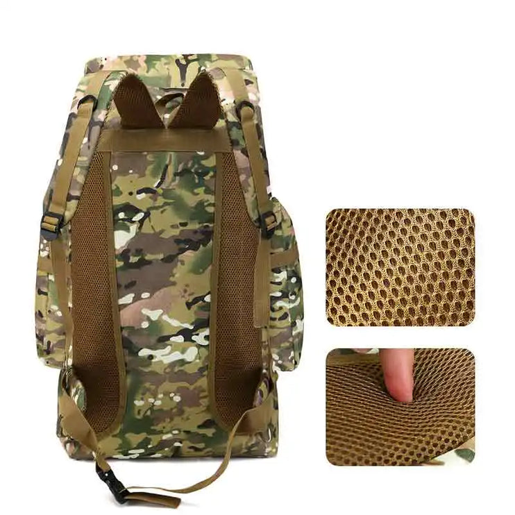 Rugtas outdoor oxford molle camouflage