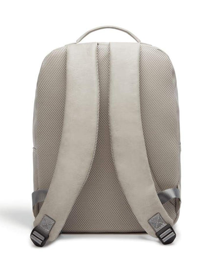 Acacia Grey Vegan Laptop Backpack-3