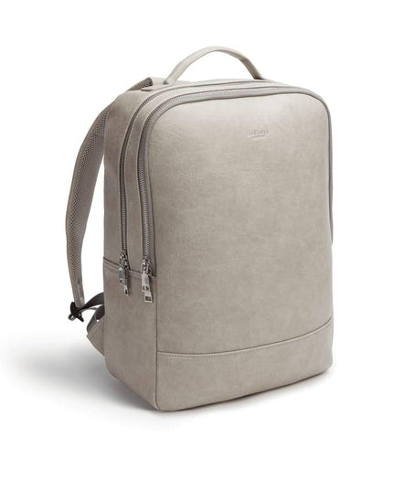 Acacia Grey Vegan Laptop Backpack-2