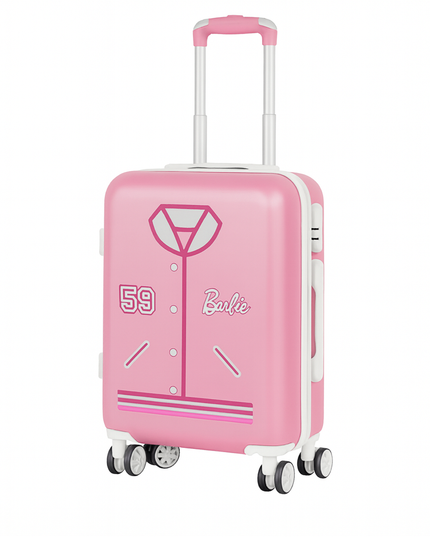 BARBIE ABS 4 WHEELS Premium Suitcase - 38cm X 55cm X 20cm