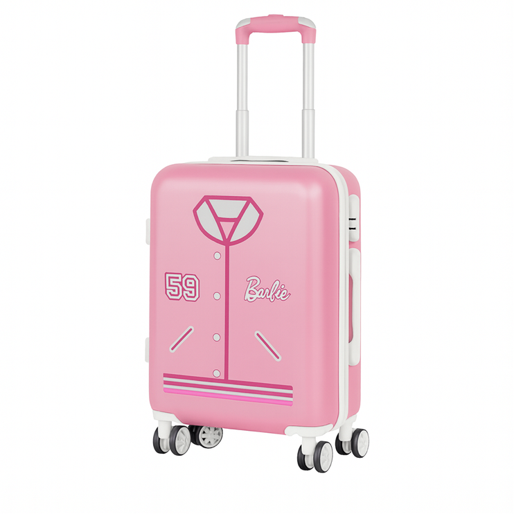 BARBIE ABS 4 WHEELS Premium Suitcase - 38cm X 55cm X 20cm